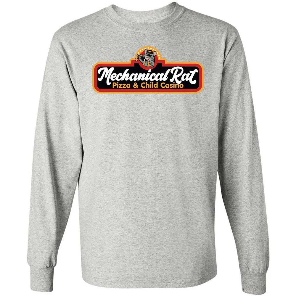 Long Sleeve T-Shirt - RJ9E61Y5 - Ash - 7