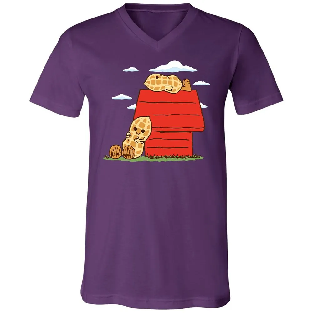 Unisex V-Neck T-Shirt - F8UHPUED - Team Purple - 9