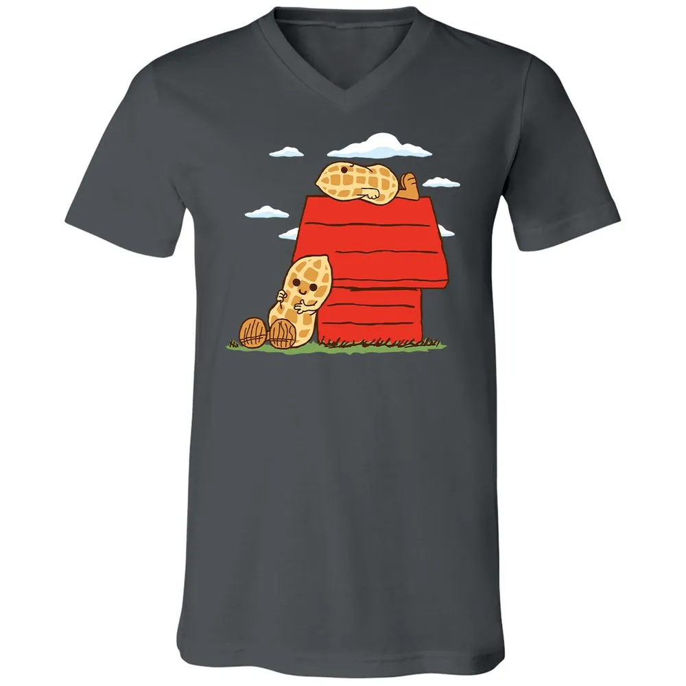 Unisex V-Neck T-Shirt - F8UHPUED - Asphalt - 12
