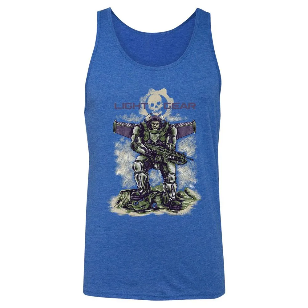 Unisex Jersey Tank - ZTUDBPNG - True Royal Triblend - 12