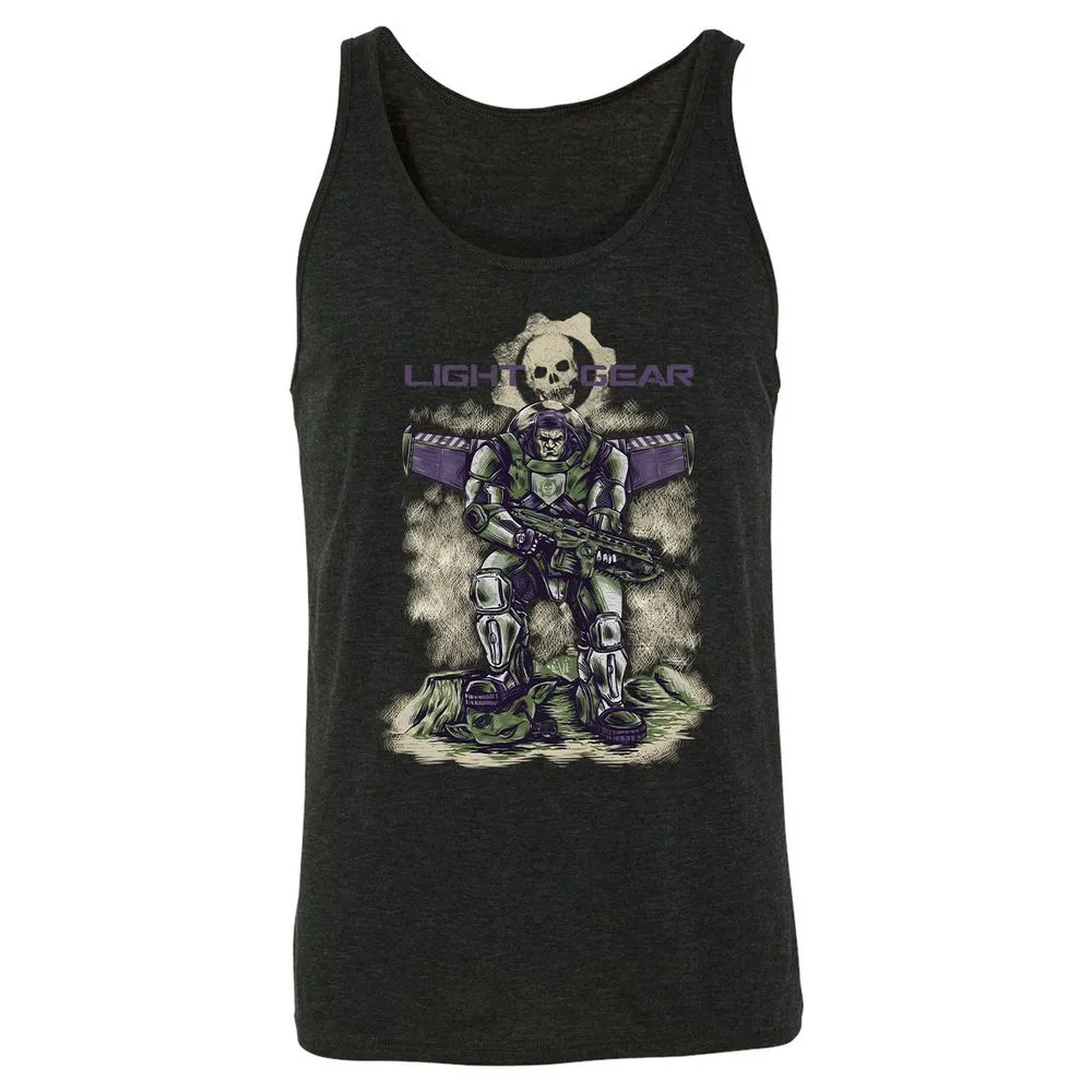 Unisex Jersey Tank - ZTUDBPNG - Charcoal Black Triblend - 5