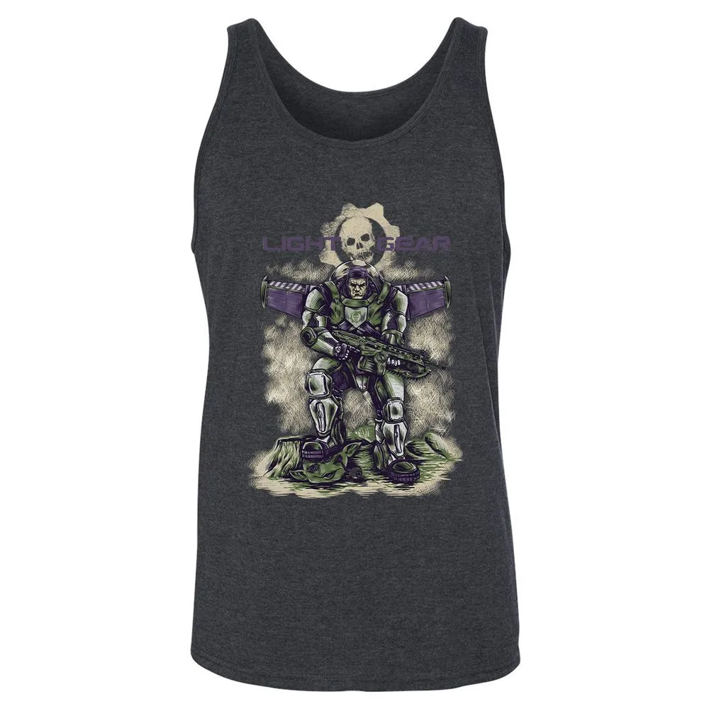 Unisex Jersey Tank - ZTUDBPNG - Dark Grey Heather - 6