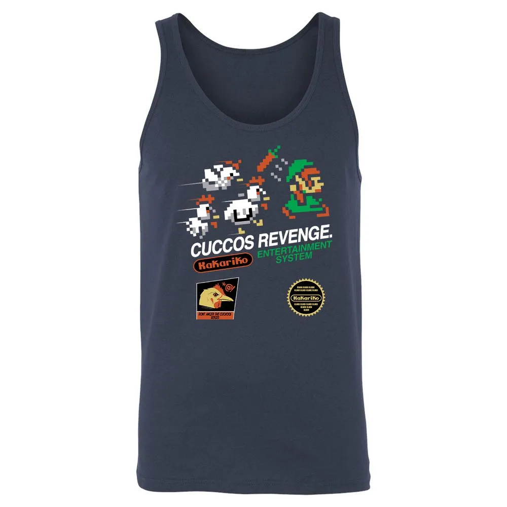 Unisex Jersey Tank - QNPRBJ9S - Navy - 2