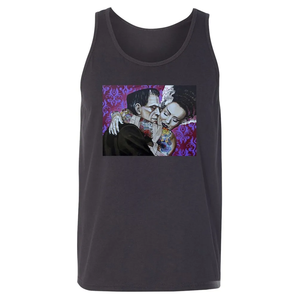Unisex Jersey Tank - P7J1ZJ5F - Dark Grey - 7