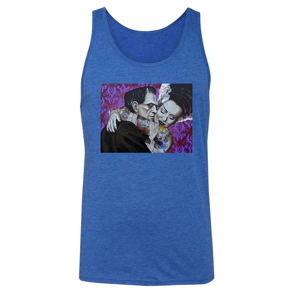 Unisex Jersey Tank - P7J1ZJ5F - True Royal Triblend - 12