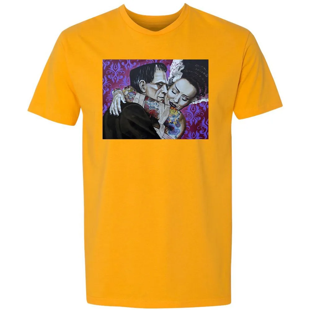 Premium Unisex T-Shirt - 5PRPHTFQ - Gold - 12