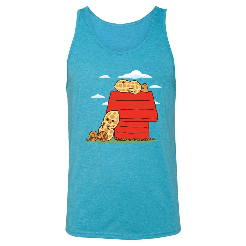 Unisex Jersey Tank - XMGH4L8E - Aqua Triblend - 3