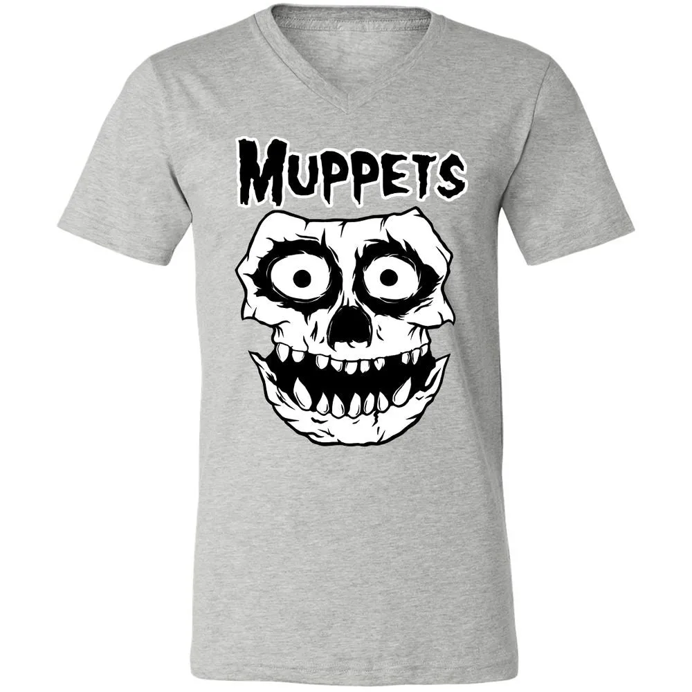Unisex V-Neck T-Shirt - DCQUZY1C - Athletic Heather - 7