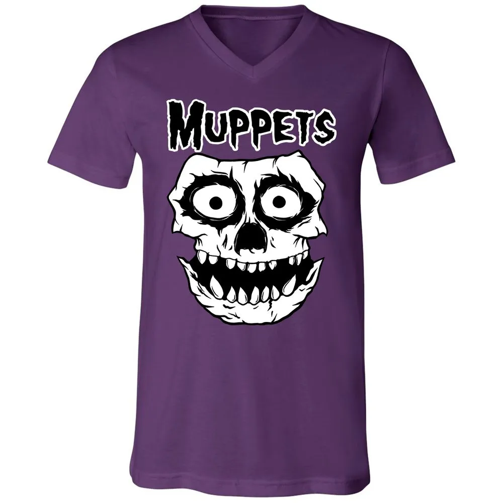 Unisex V-Neck T-Shirt - DCQUZY1C - Team Purple - 9