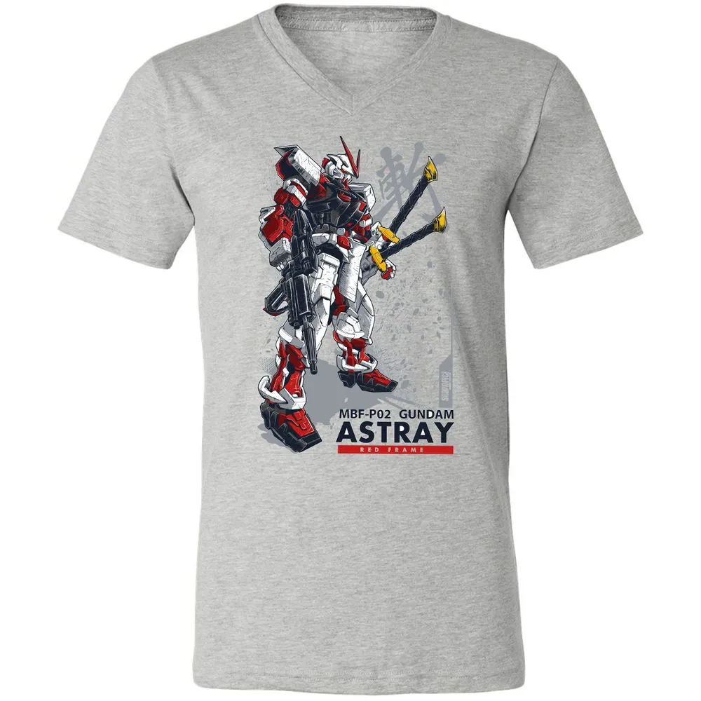 Unisex V-Neck T-Shirt - N2XZRY6U - Athletic Heather - 7
