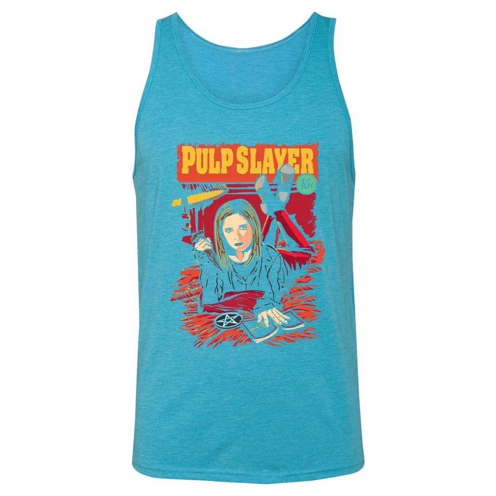 Unisex Jersey Tank - WMV7ZVN8 - Aqua Triblend - 3