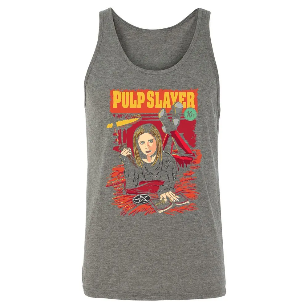 Unisex Jersey Tank - WMV7ZVN8 - Grey Triblend - 8