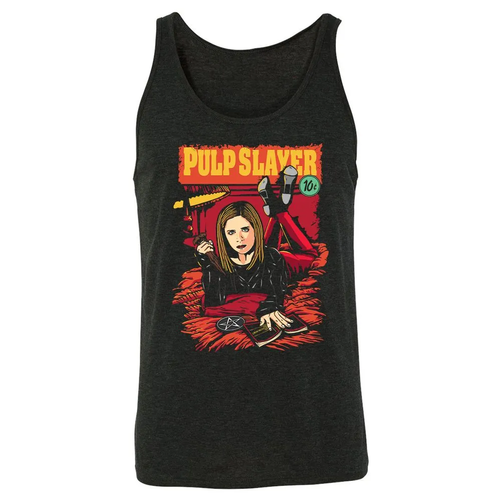 Unisex Jersey Tank - WMV7ZVN8 - Charcoal Black Triblend - 5