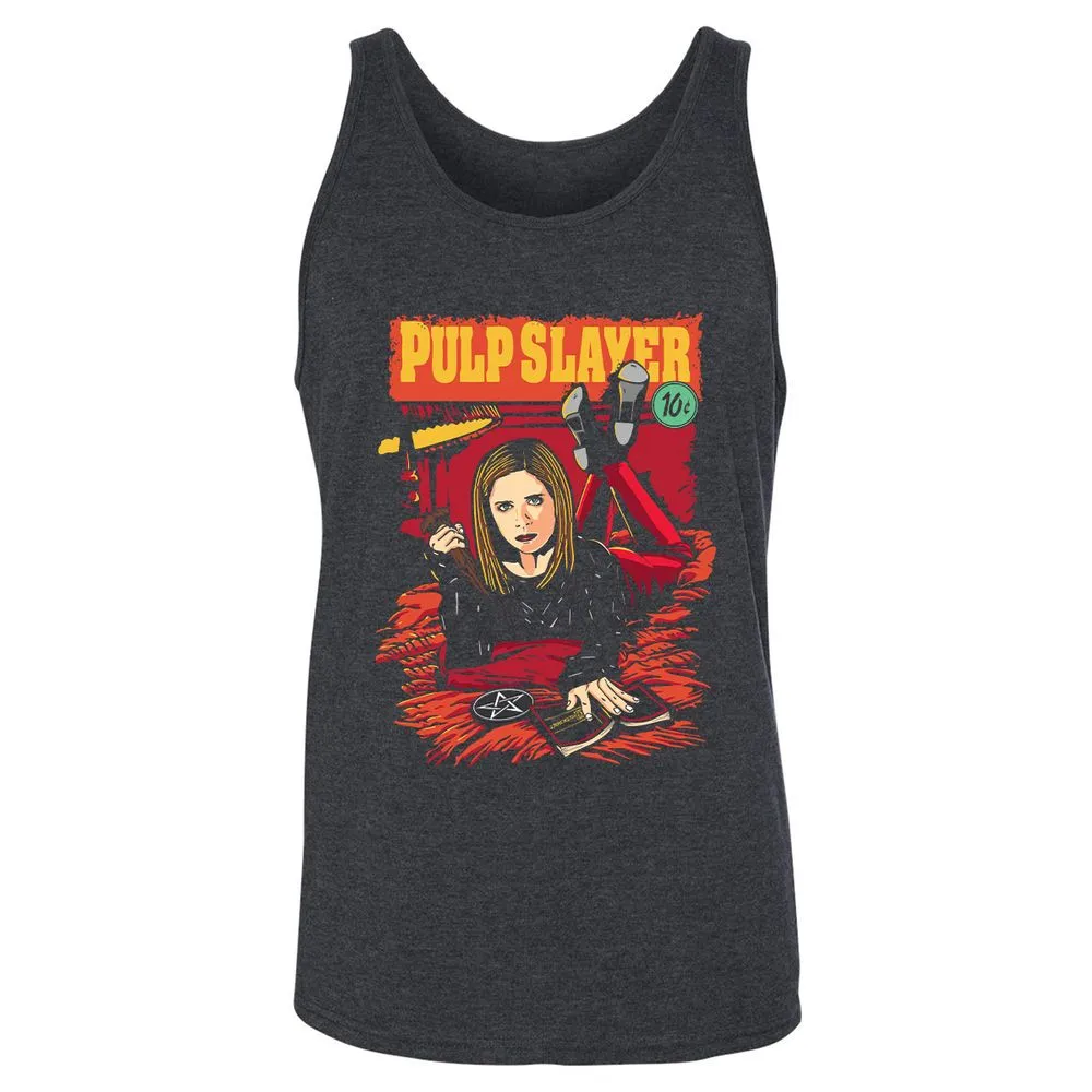 Unisex Jersey Tank - WMV7ZVN8 - Dark Grey Heather - 6