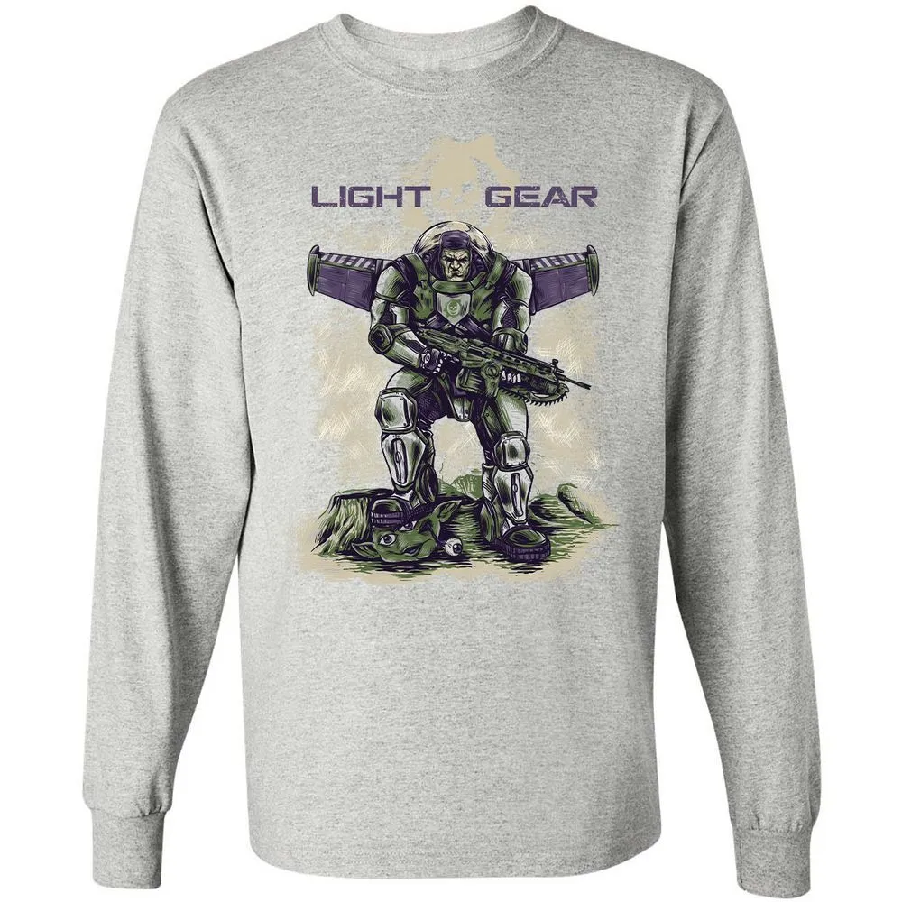 Long Sleeve T-Shirt - WY4VSENR - Ash - 7