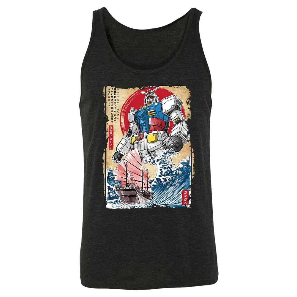 Unisex Jersey Tank - ACR487Y3 - Charcoal Black Triblend - 5