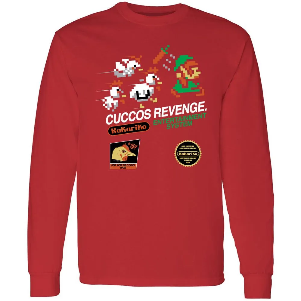 Long Sleeve T-Shirt - F85R9WEU - Red - 14