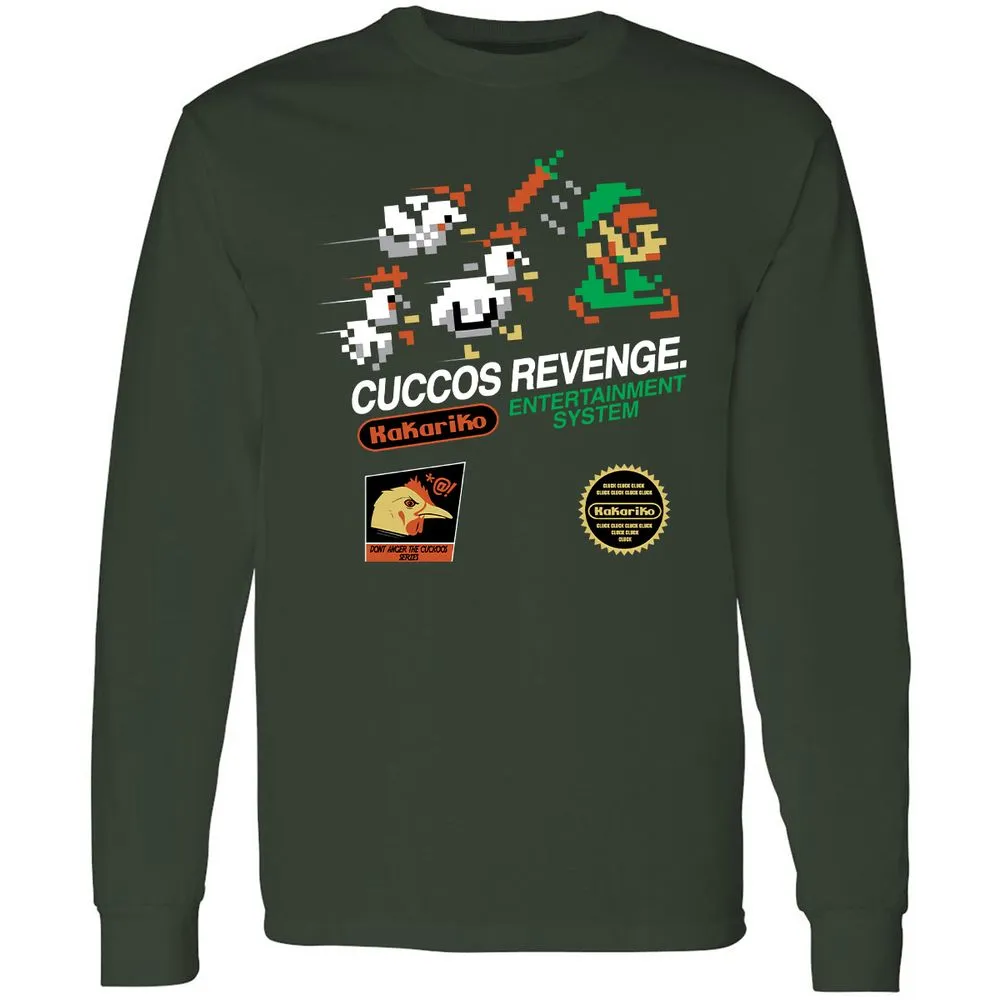 Long Sleeve T-Shirt - F85R9WEU - Forest Green - 4