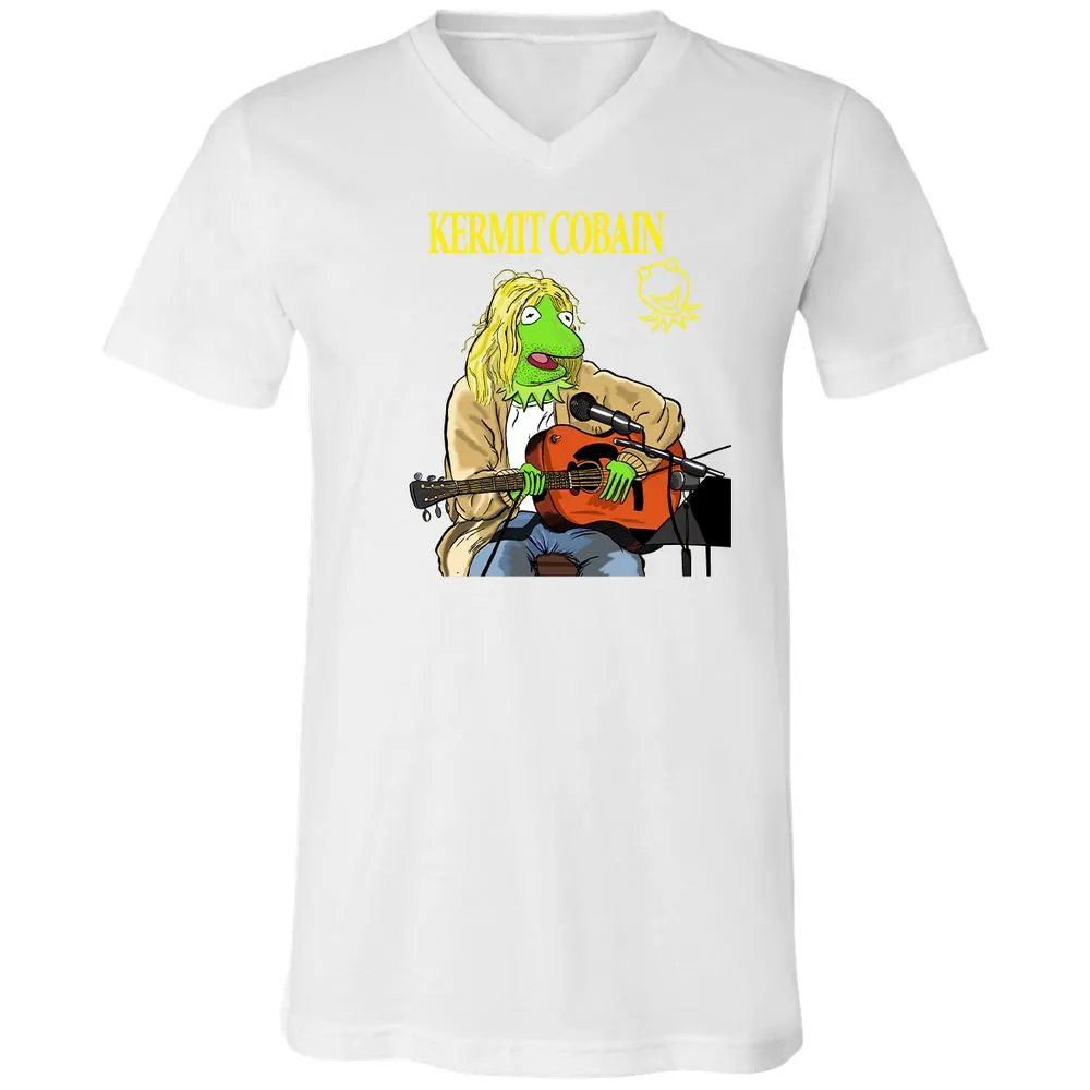 Unisex V-Neck T-Shirt - 5UNSC6L1 - White - 5
