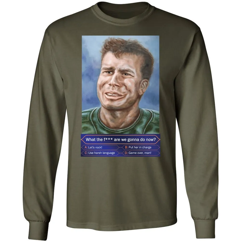 Long Sleeve T-Shirt - WZDH4ZBR - Military Green - 16