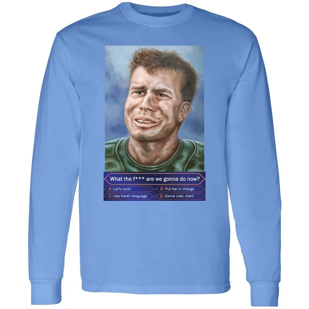 Long Sleeve T-Shirt - WZDH4ZBR - Carolina Blue - 12