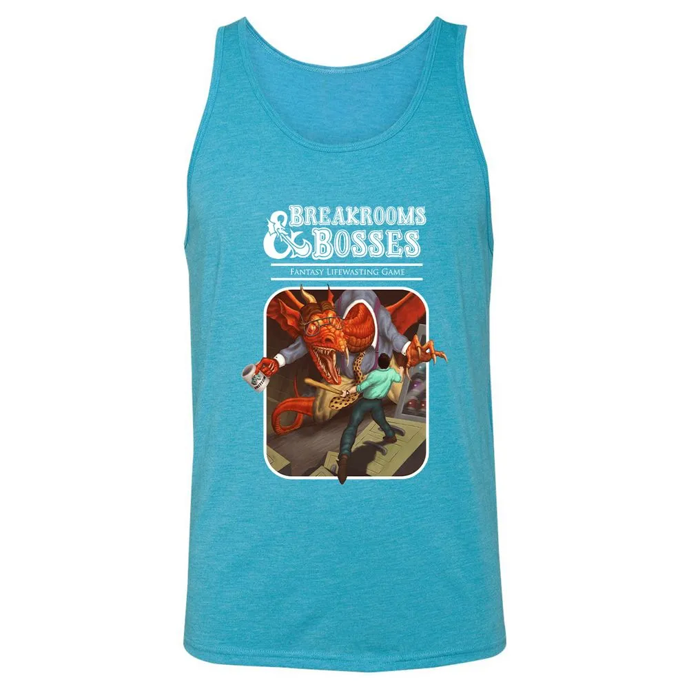 Unisex Jersey Tank - RPCJSNF8 - Aqua Triblend - 3