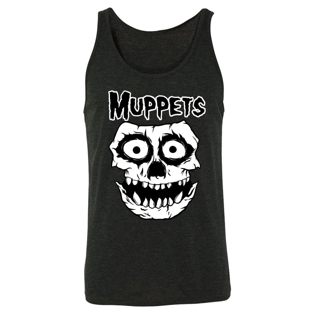 Unisex Jersey Tank - UETLAWX3 - Charcoal Black Triblend - 5