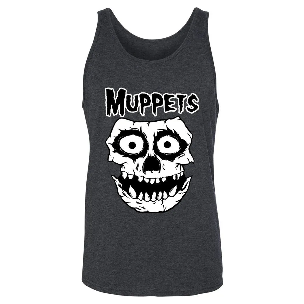 Unisex Jersey Tank - UETLAWX3 - Dark Grey Heather - 6