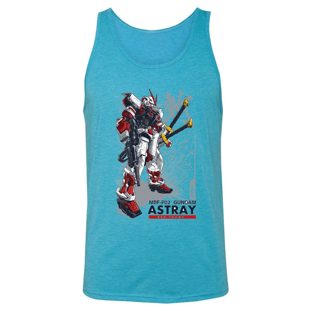 Unisex Jersey Tank - W6A757YK - Aqua Triblend - 3