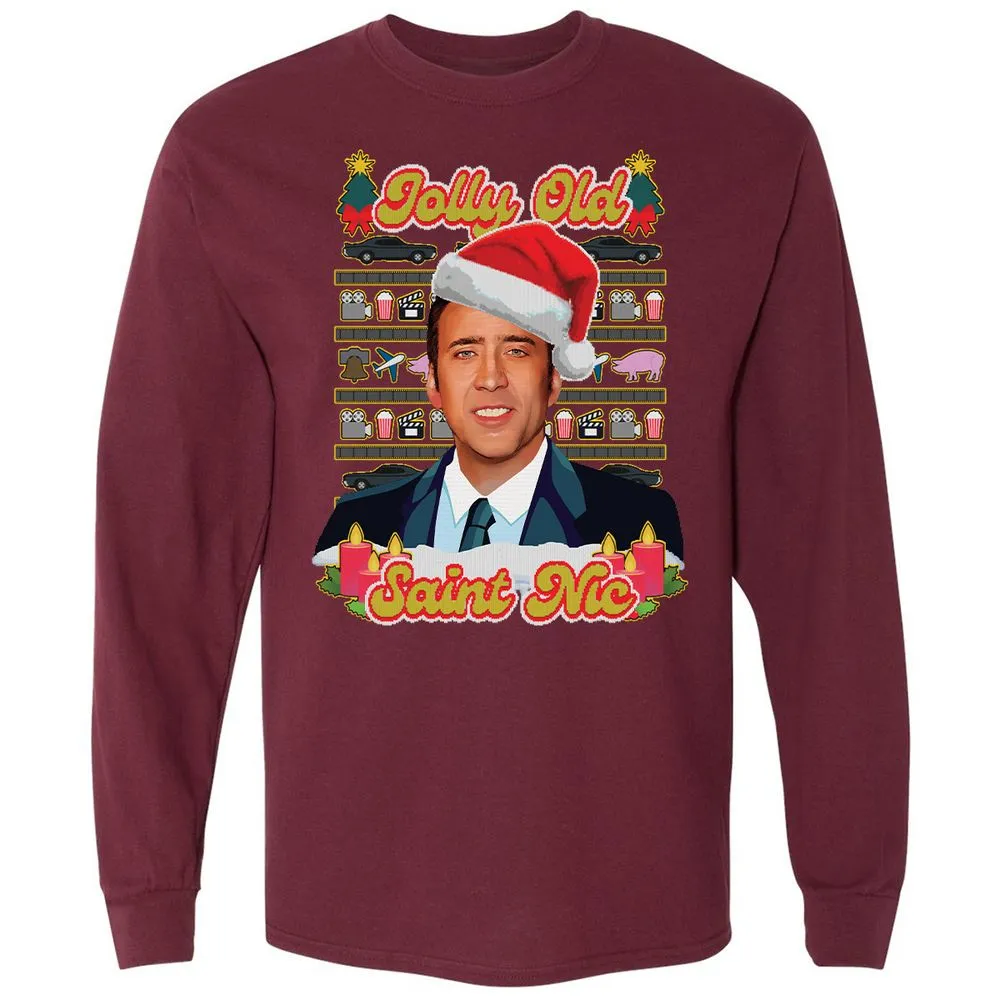 Long Sleeve T-Shirt - 1QRSCDVN - Maroon - 11