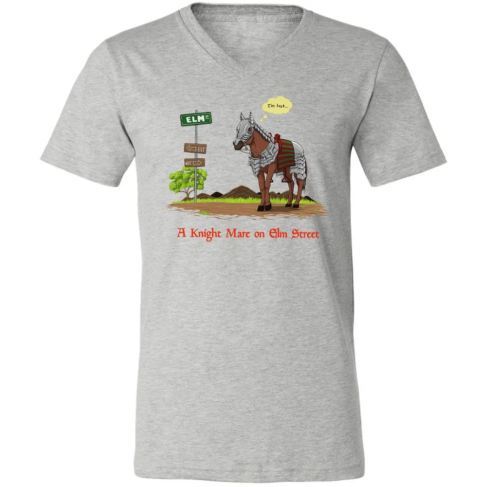 Unisex V-Neck T-Shirt - 84T8RVNV - Athletic Heather - 7