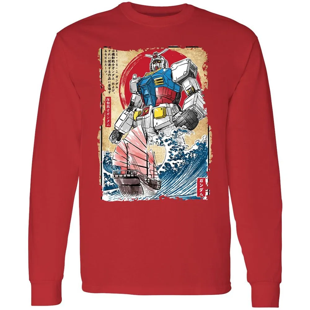 Long Sleeve T-Shirt - 8BKZGNU1 - Red - 14