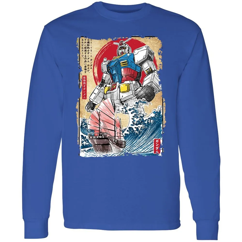 Long Sleeve T-Shirt - 8BKZGNU1 - Royal - 8