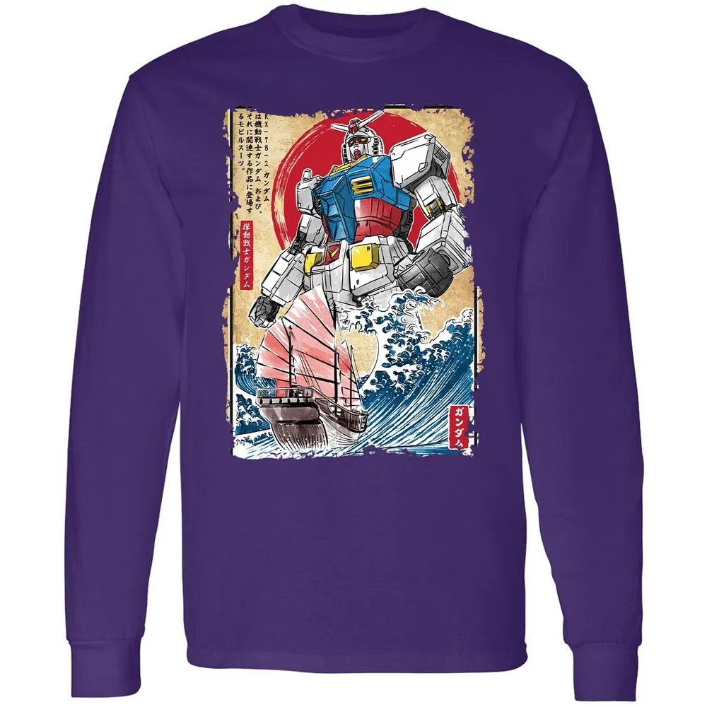 Long Sleeve T-Shirt - 8BKZGNU1 - Purple - 13