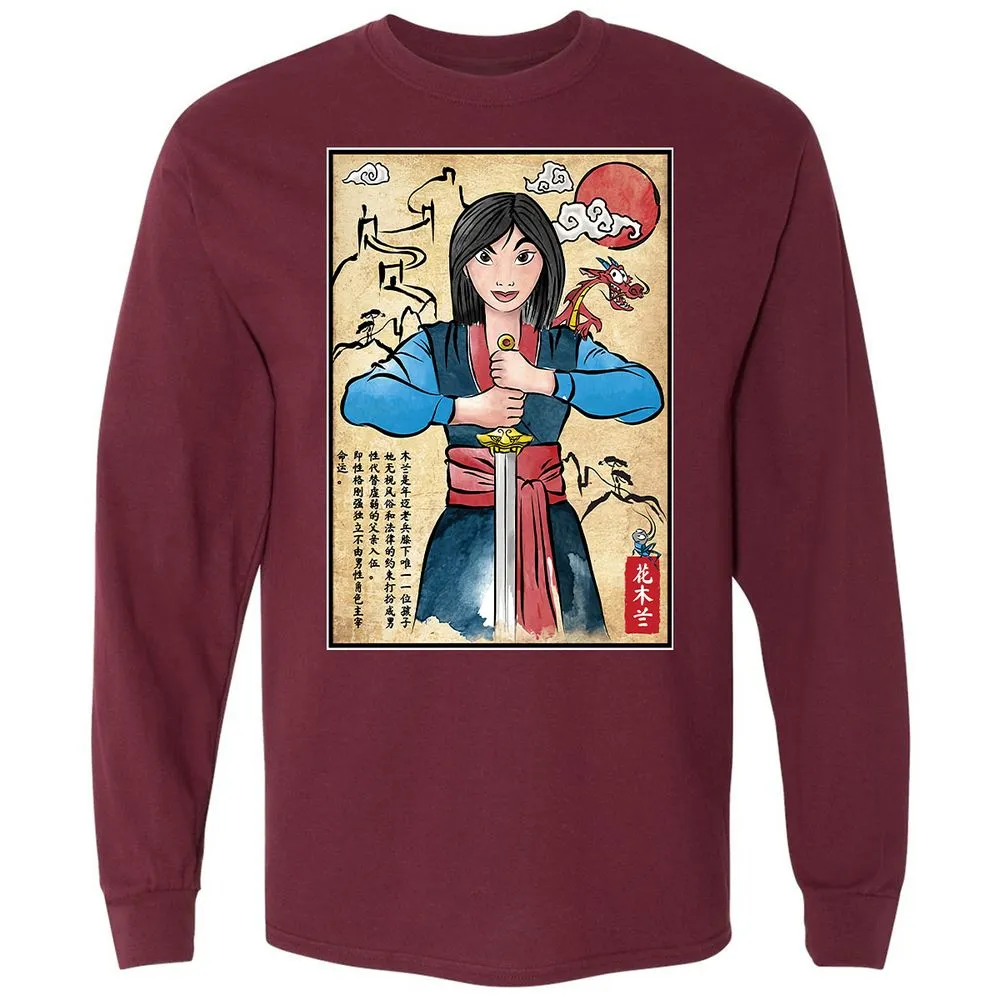 Long Sleeve T-Shirt - 3VF8GNX6 - Maroon - 11