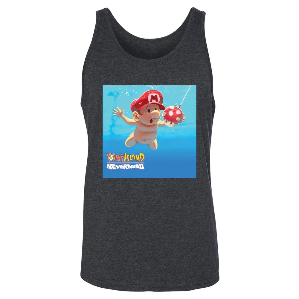 Unisex Jersey Tank - 1ETWYTMT - Dark Grey Heather - 6