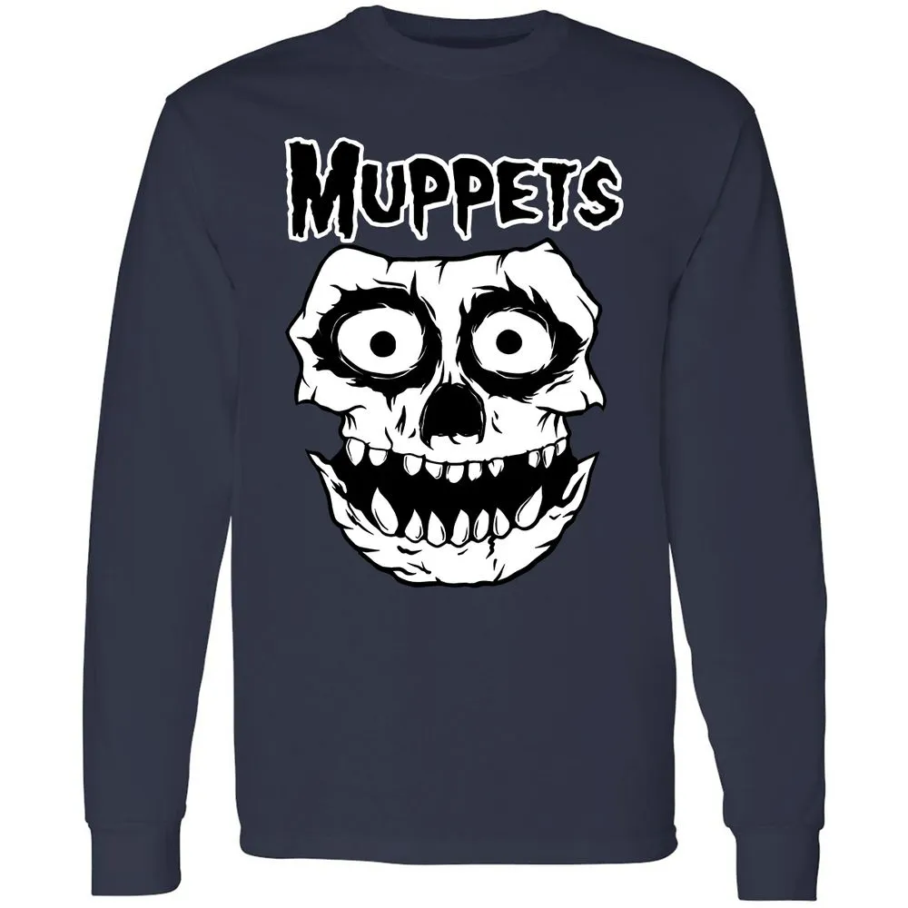 Long Sleeve T-Shirt - DEF1VV1C - Navy - 2
