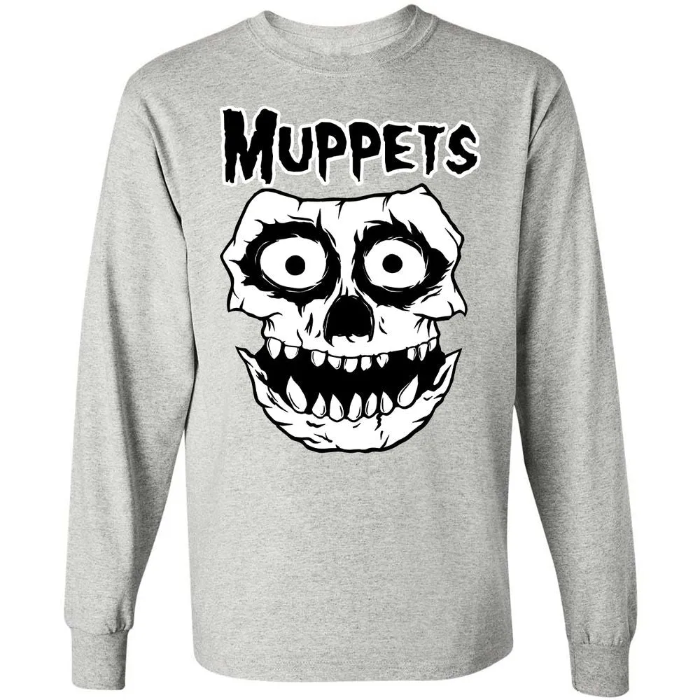 Long Sleeve T-Shirt - DEF1VV1C - Ash - 7