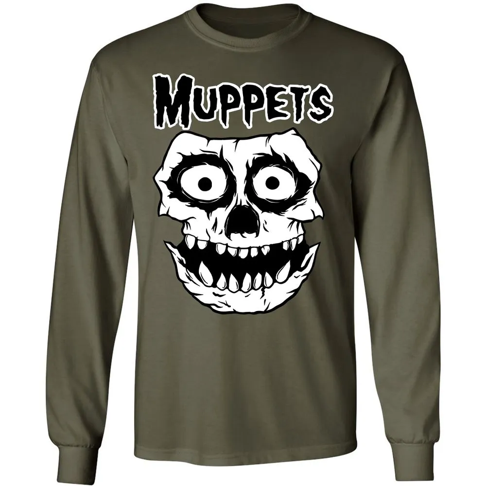 Long Sleeve T-Shirt - DEF1VV1C - Military Green - 16