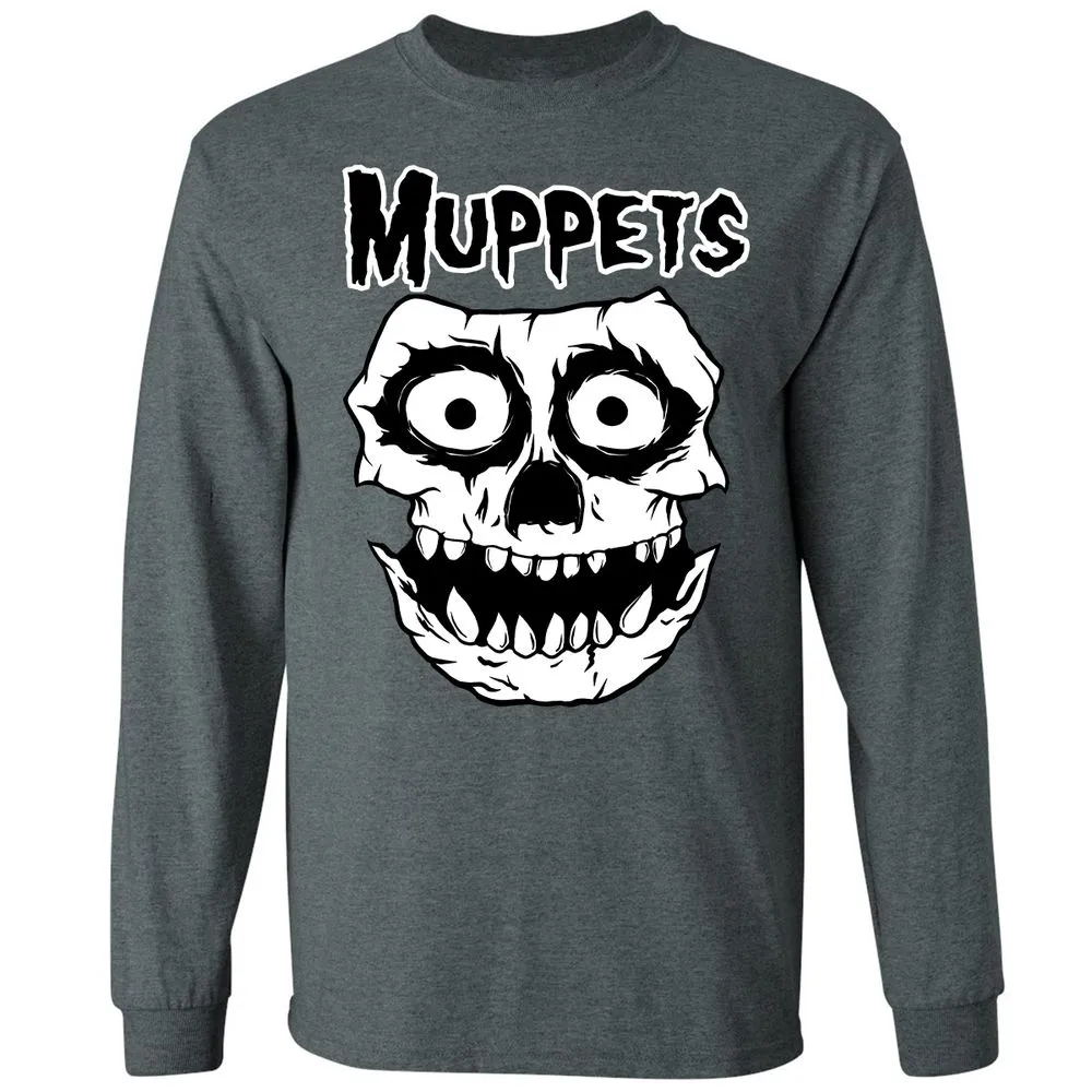 Long Sleeve T-Shirt - DEF1VV1C - Dark Heather - 15