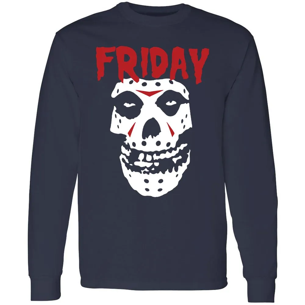 Long Sleeve T-Shirt - Z7X65NFV - Navy - 2