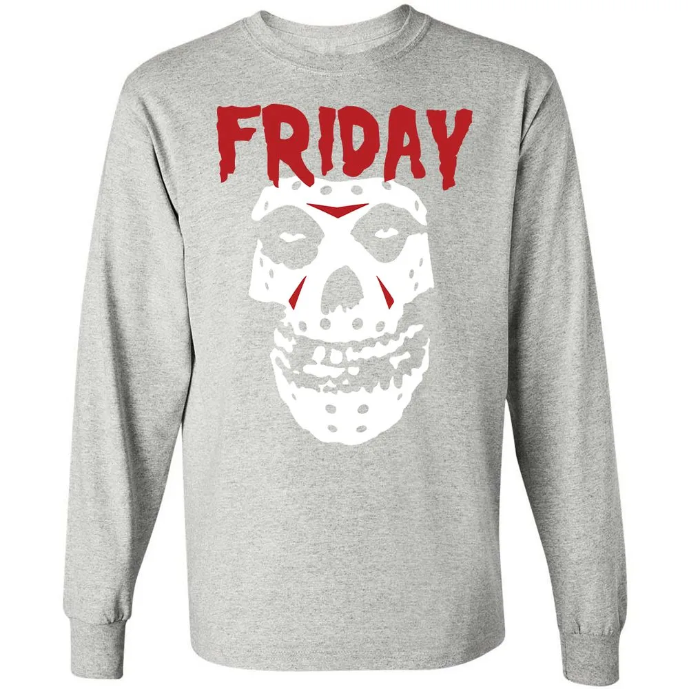 Long Sleeve T-Shirt - Z7X65NFV - Ash - 7
