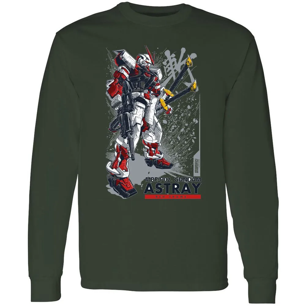 Long Sleeve T-Shirt - HBP8TUM3 - Forest Green - 4