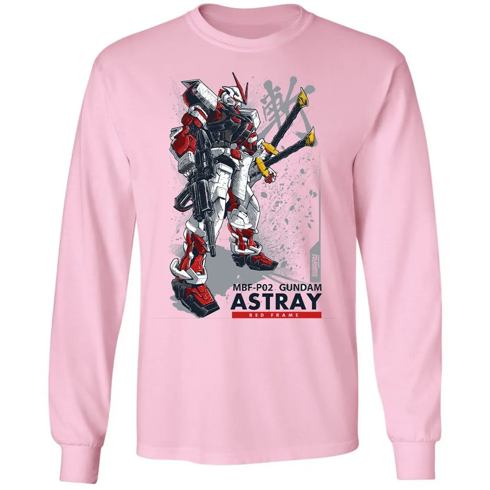 Long Sleeve T-Shirt - HBP8TUM3 - Light Pink - 3