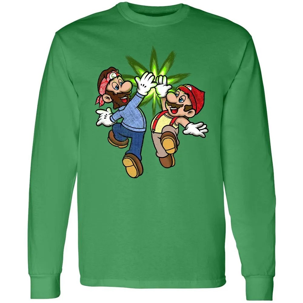Long Sleeve T-Shirt - DJRV7U4Z - Irish Green - 10