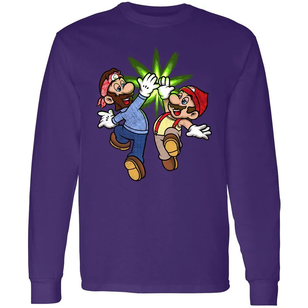 Long Sleeve T-Shirt - DJRV7U4Z - Purple - 13
