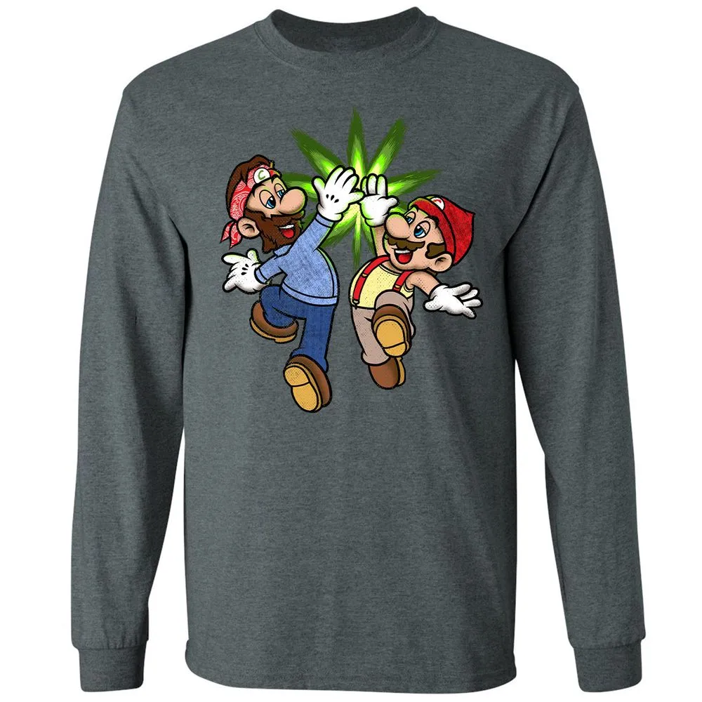 Long Sleeve T-Shirt - DJRV7U4Z - Dark Heather - 15
