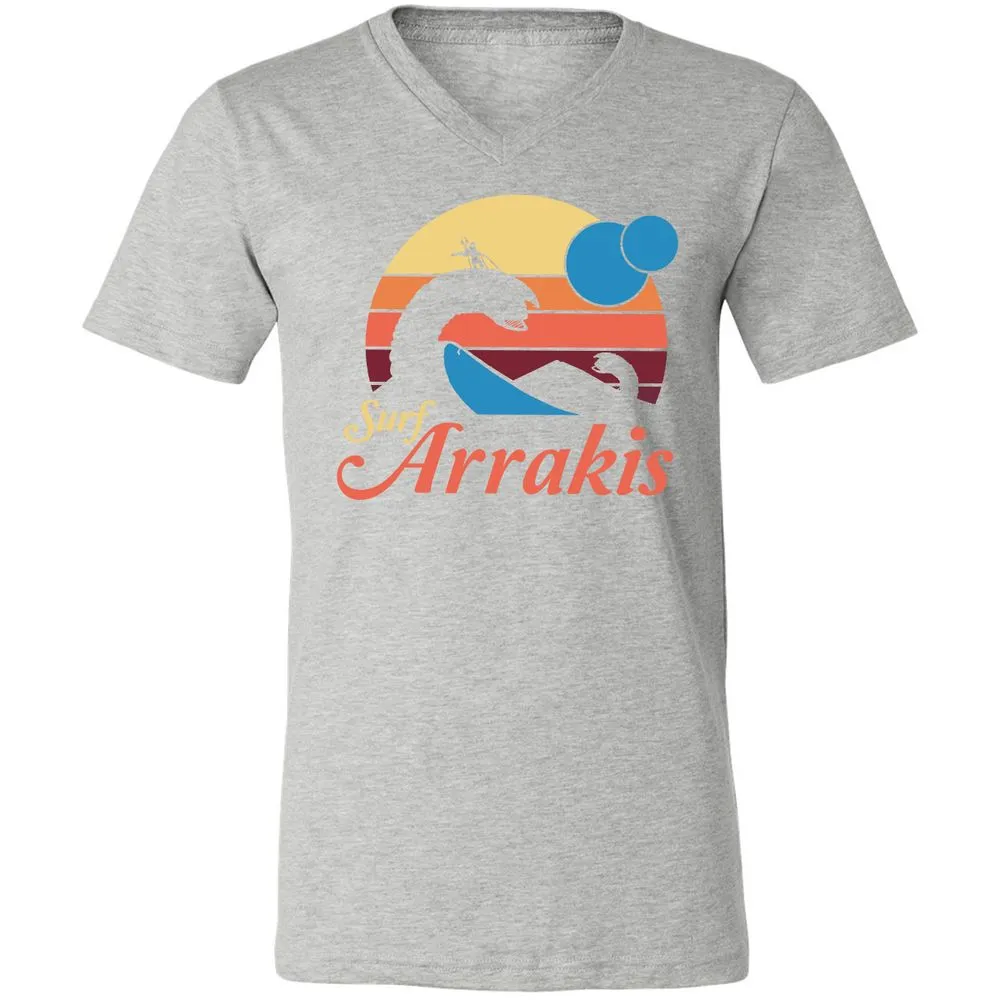 Unisex V-Neck T-Shirt - CBK8395W - Athletic Heather - 7