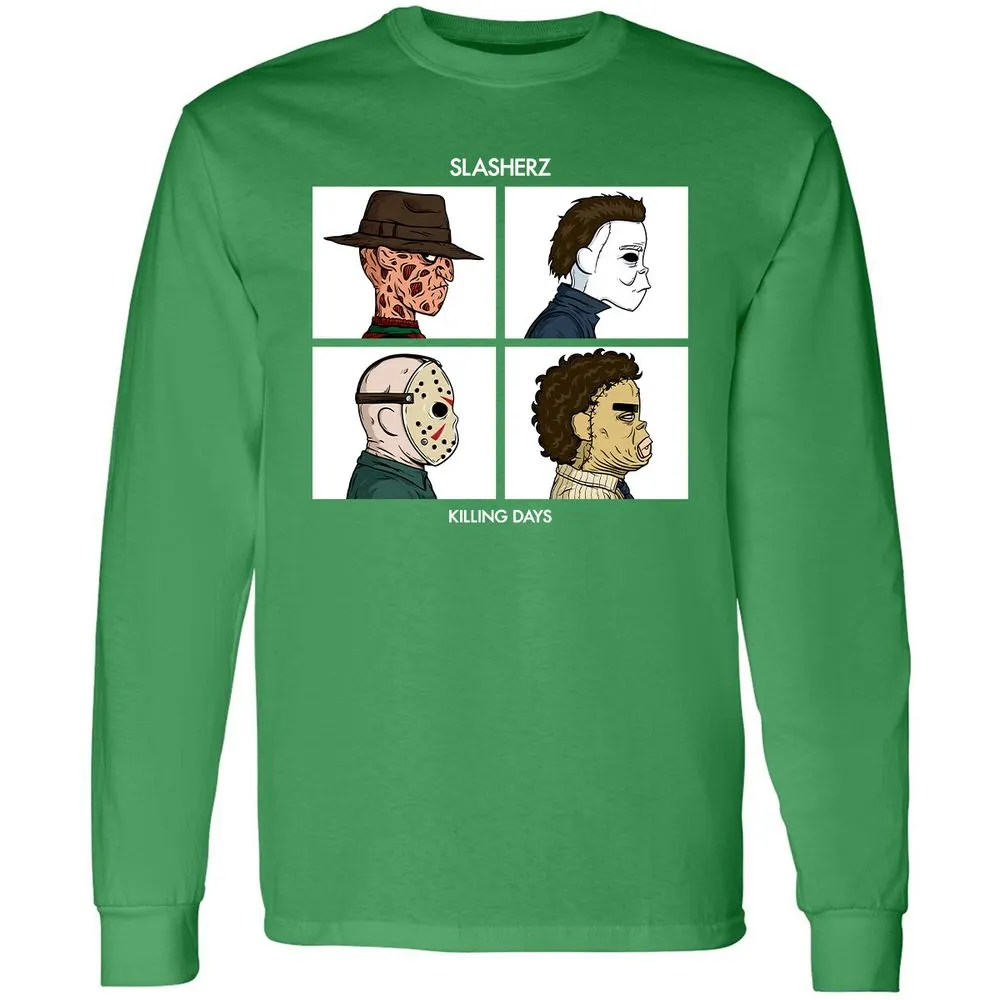 Long Sleeve T-Shirt - W7QWTZL2 - Irish Green - 10