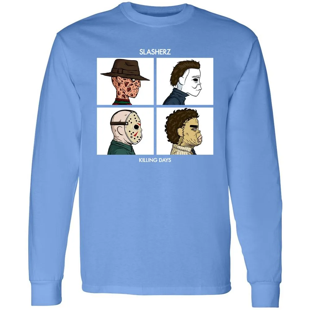 Long Sleeve T-Shirt - W7QWTZL2 - Carolina Blue - 12